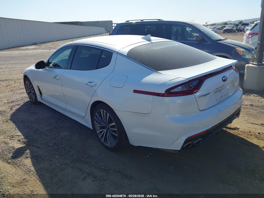 Vin: knae15la9k6066144, lot: 45702417, kia stinger 20193
