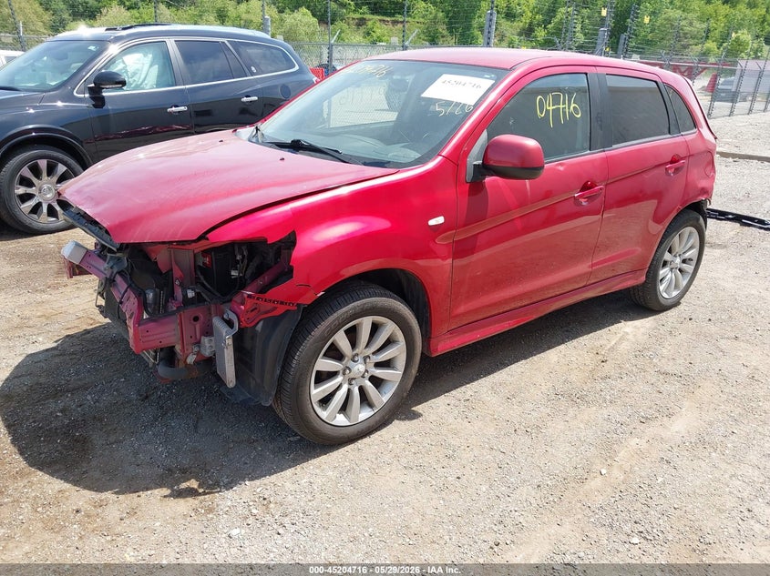 Vin: ja4ar4au6bz014111, lot: 45702457, mitsubishi outlander sport se 20112