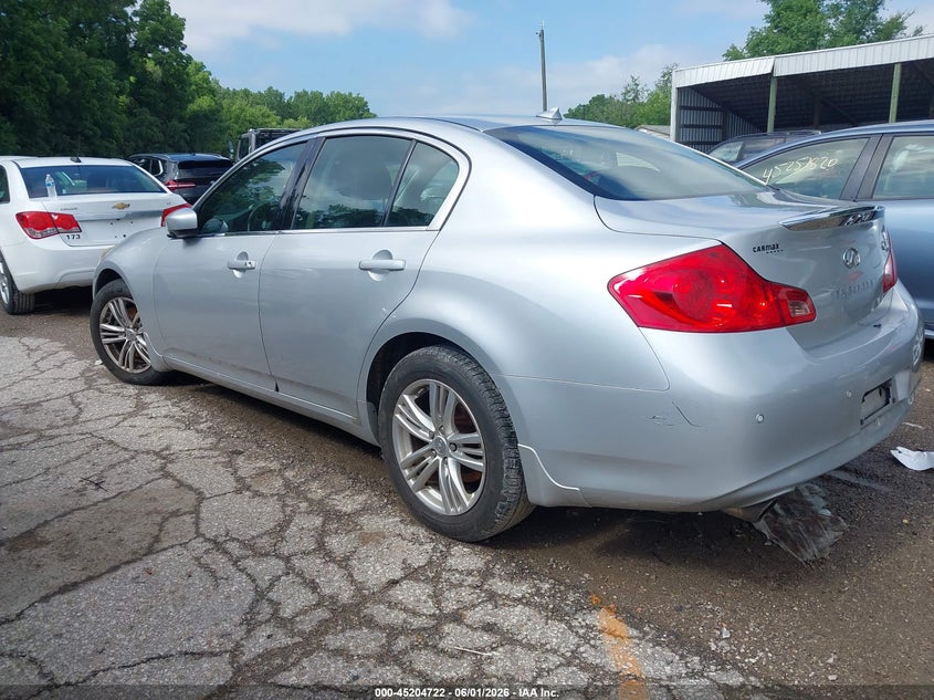 Vin: jn1cv6ar3bm353281, lot: 45702464, infiniti g37x 20113