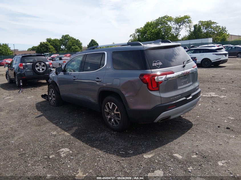 Vin: 1gkknrls3lz211807, lot: 45702468, gmc acadia fwd sle 20203