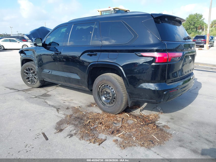 Vin: 7svaaaba5rx035124, lot: 45702479, toyota sequoia platinum 20243