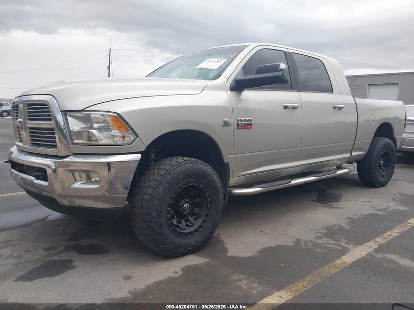 Vin: 3d7ut2hl2ag134773, lot: 45702492, dodge ram 2500 slt 20102
