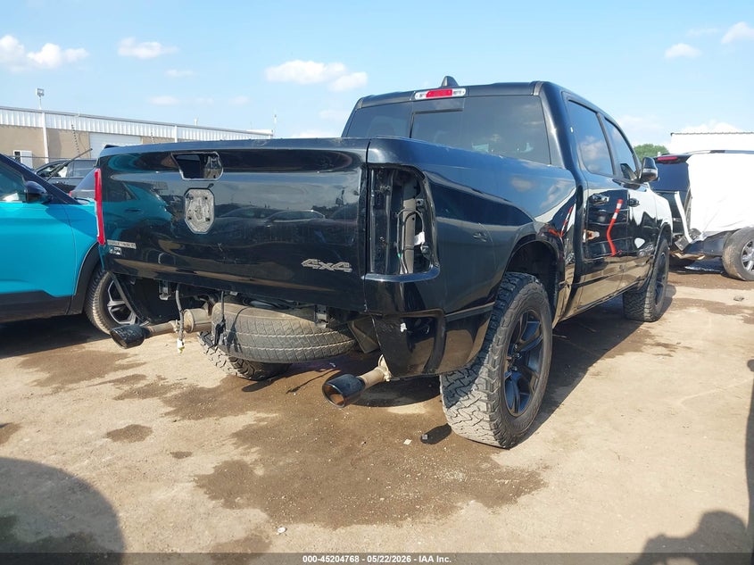 Vin: 1c6srfft1mn513289, lot: 45702509, ram 1500 big horn  4x4 5'7 box 20214