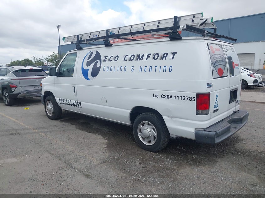Vin: 1ftne1ew7edb12448, lot: 45702539, ford e-150 commercial 20143
