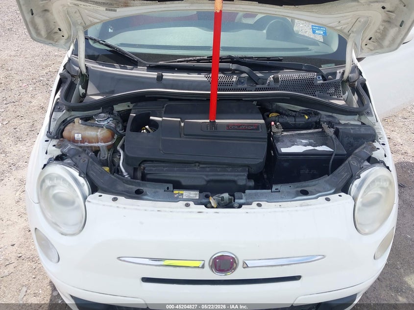 2012 Fiat 500C Pop VIN: 3C3CFFDRXCT330621 Lot: 45204827