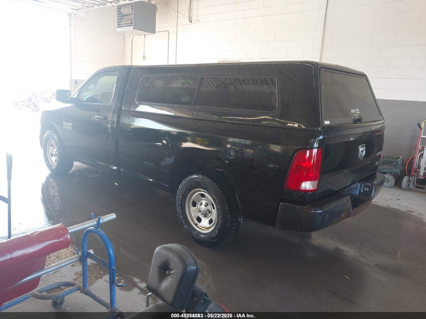 Vin: 3c6jr7dgxhg765273, lot: 45702624, ram 1500 tradesman  4x4 8' box 20173