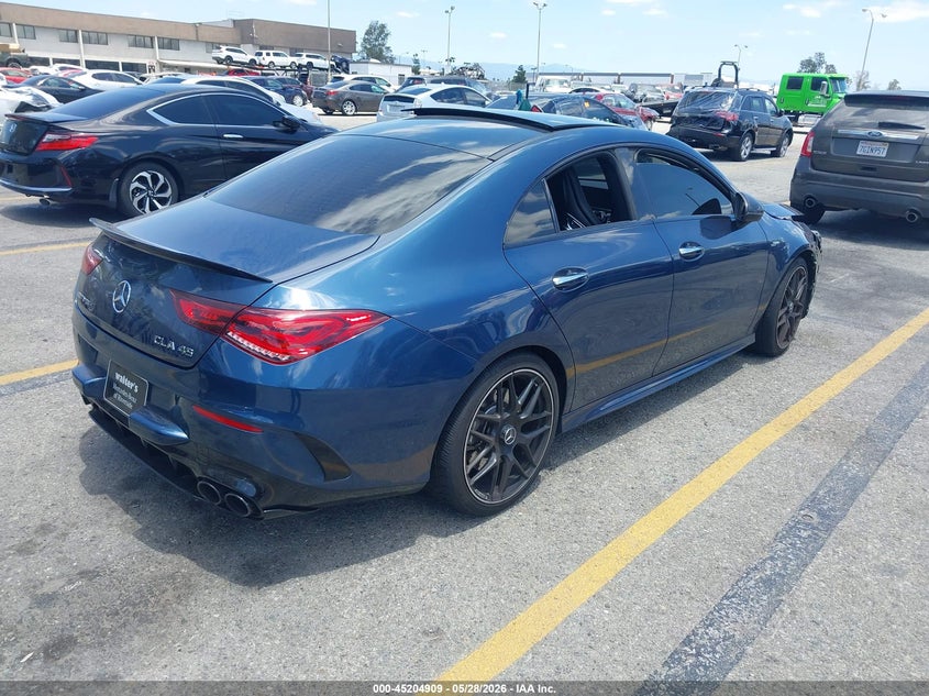 Vin: w1k5j5db8ln084528, lot: 45702650, mercedes-benz amg cla 45 4matic 20204
