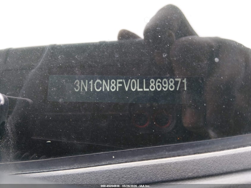 2020 NISSAN VERSA SR XTRONIC CVT — Фото 17