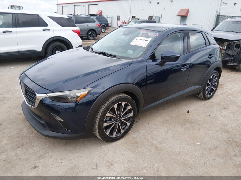Vin: jm1dkdc72k0432913, lot: 45702681, mazda cx-3 touring 20192