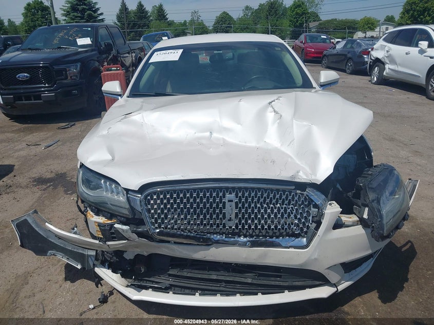 2017 Lincoln Mkz Hybrid Premiere VIN: 3LN6L5KU9HR660379 Lot: 45204943