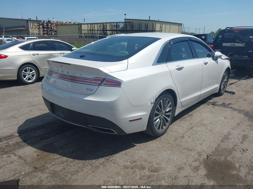 2017 LINCOLN MKZ HYBRID auction photo 4