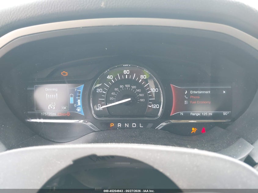 2017 LINCOLN MKZ HYBRID auction photo 7