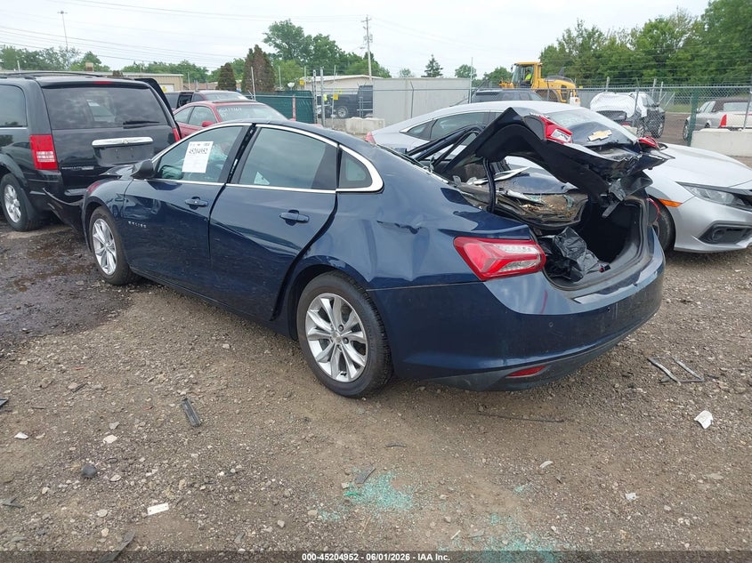 VIN 1G1ZD5ST7KF201273 2019 CHEVROLET MALIBU LT