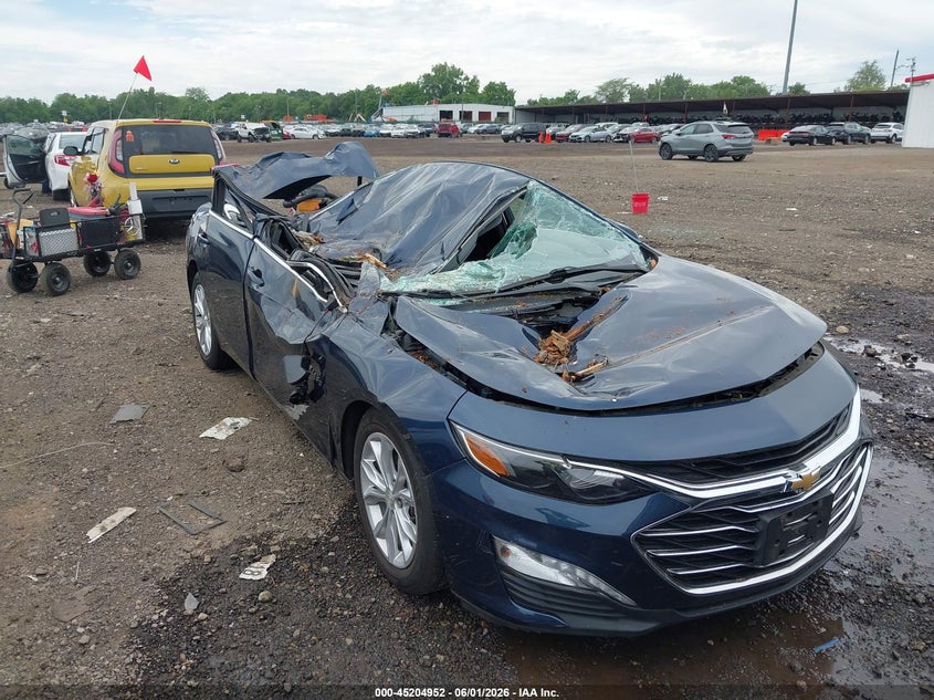 VIN 1G1ZD5ST7KF201273 2019 CHEVROLET MALIBU LT