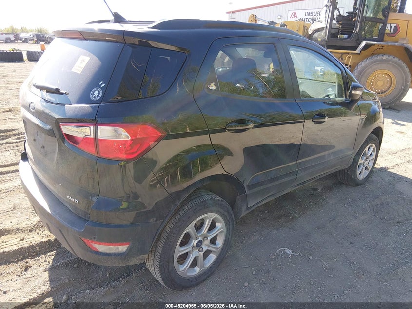 Vin: maj6s3gl7kc265074, lot: 45702696, ford ecosport se 20194
