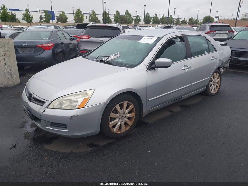 2007 Honda Accord 3.0 Se 1HGCM66477A096018 photo 1