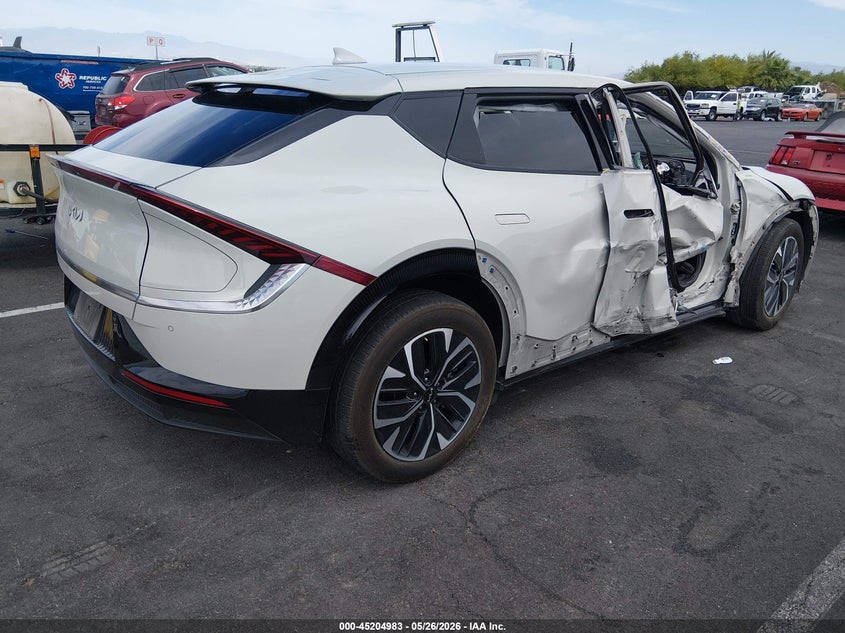Vin: kndc3dlc6n5079329, lot: 45702724, kia ev6 wind 20224