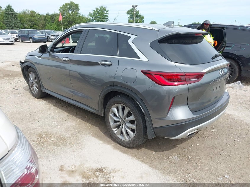 Vin: 3pcaj5ba7nf122206, lot: 45702811, infiniti qx50 luxe 20223