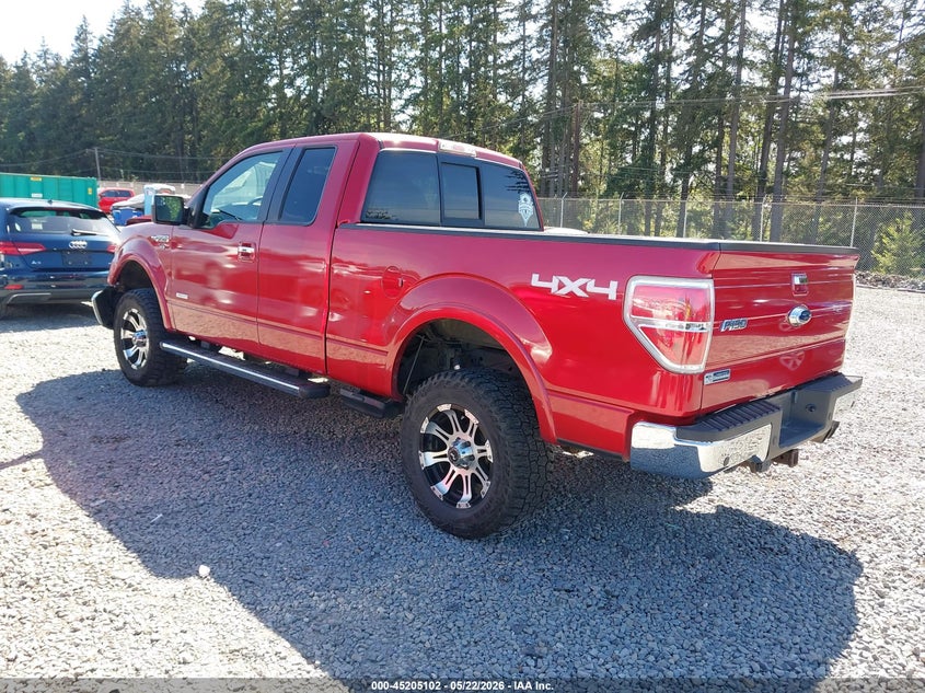 Vin: 1ftfx1et1bfb45711, lot: 45702844, ford f-150 lariat 20113