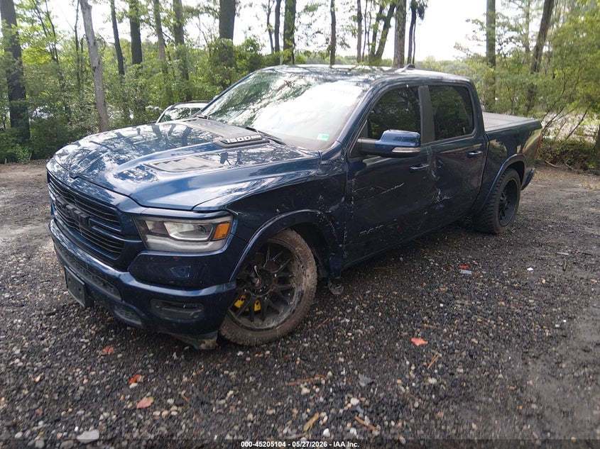 Vin: 1c6srfjt3ln374479, lot: 45702845, ram 1500 laramie  4x4 5'7 box 20202