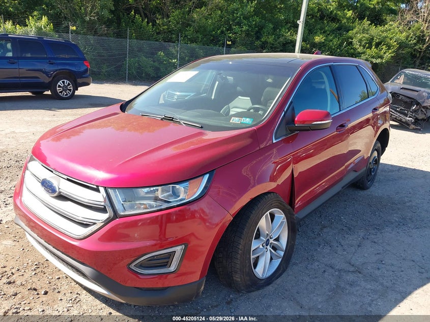 VIN 2FMPK4J88HBB08439 2017 FORD EDGE SEL