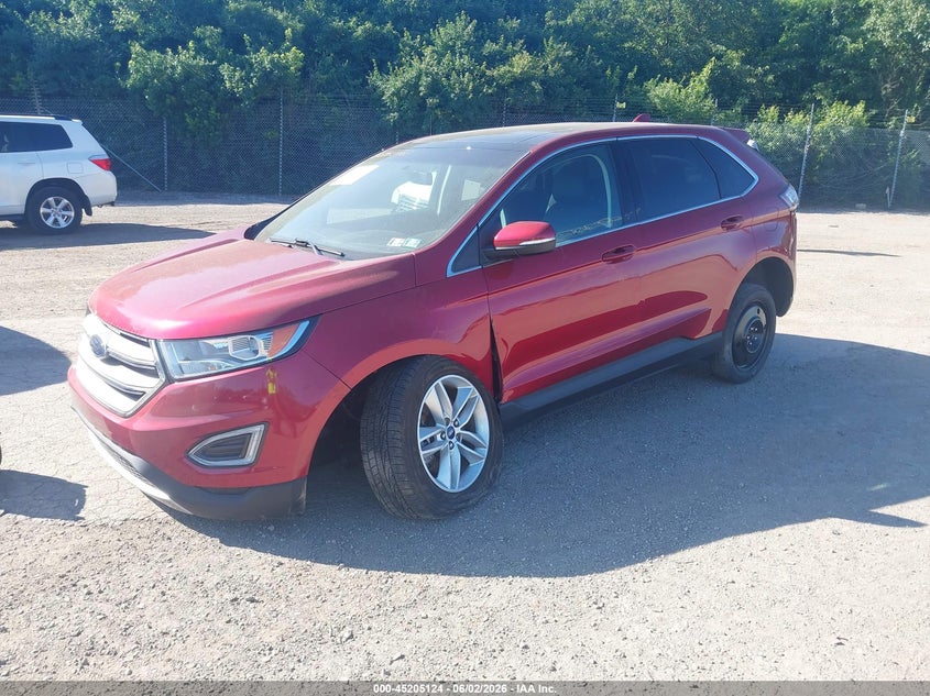 Vin: 2fmpk4j88hbb08439, lot: 45702864, ford edge sel 20172