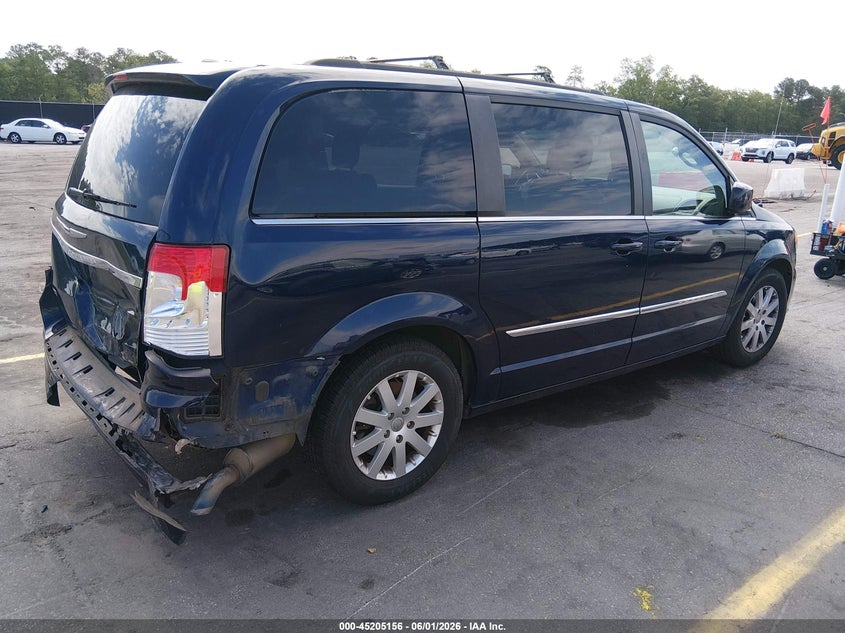 Vin: 2c4rc1bg5fr570900, lot: 45702897, chrysler town & country touring 20154
