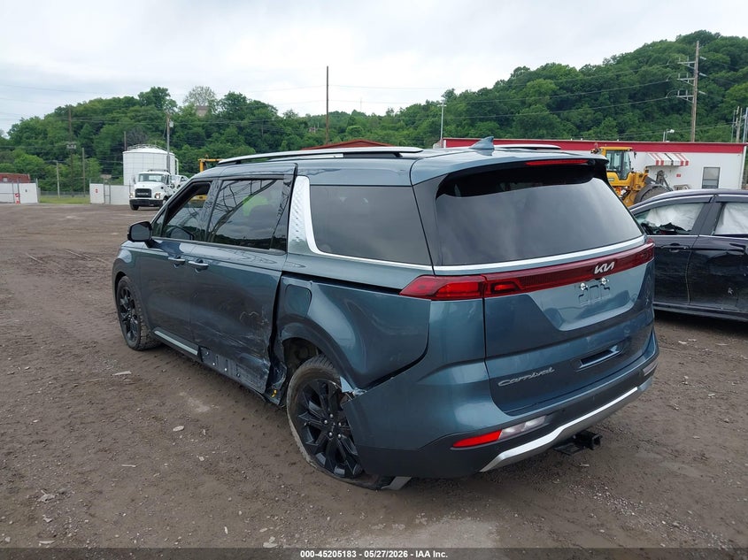 Vin: kndne5h39n6184300, lot: 45702924, kia carnival mpv sx 20223