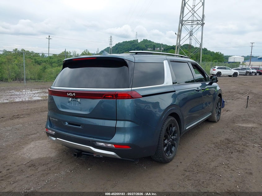 2022 KIA CARNIVAL MPV auction photo 4