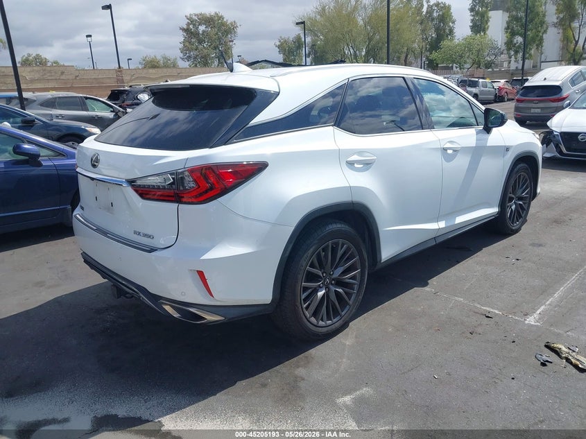 Vin: 2t2bzmca5gc044257, lot: 45702934, lexus rx 350 f sport 20164