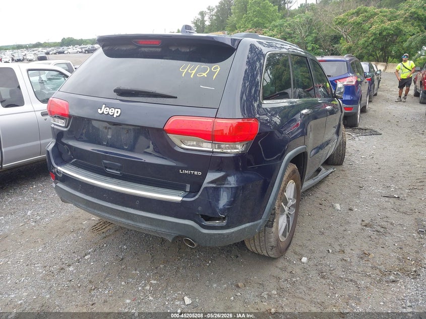 2017 JEEP GRAND CHEROKEE auction photo 4