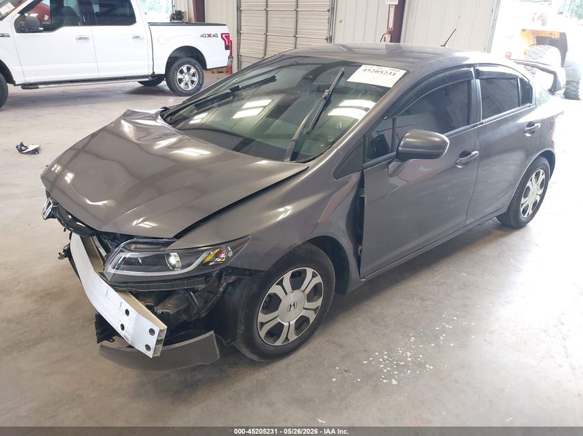 2014 Honda Civic Hybrid 19XFB4F32EE000772 photo 1