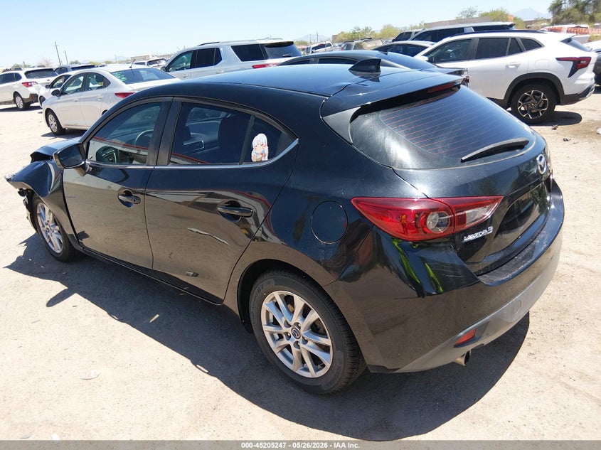 Vin: jm1bm1m77e1169508, lot: 45702988, mazda mazda3 i grand touring 20143