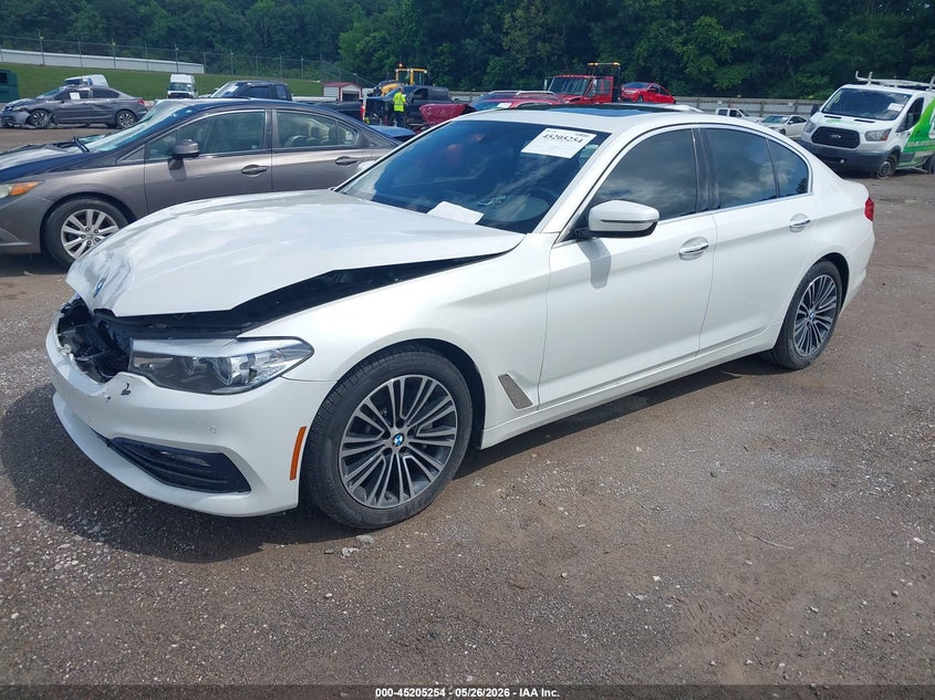 Vin: wbaja5c55jwa57329, lot: 45702995, bmw 530i 20182