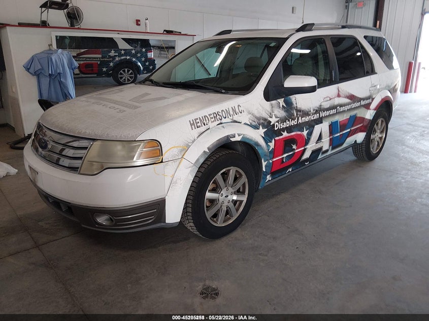 2008 FORD TAURUS X auction photo 2