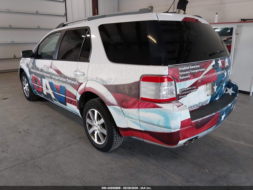 2008 FORD TAURUS X auction photo 3
