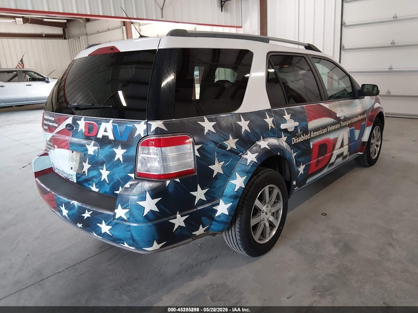 2008 FORD TAURUS X auction photo 4