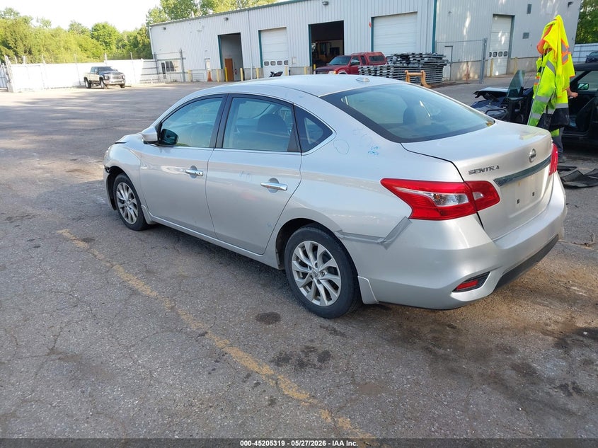 VIN 3N1AB7AP7JL645125 2018 NISSAN SENTRA SV