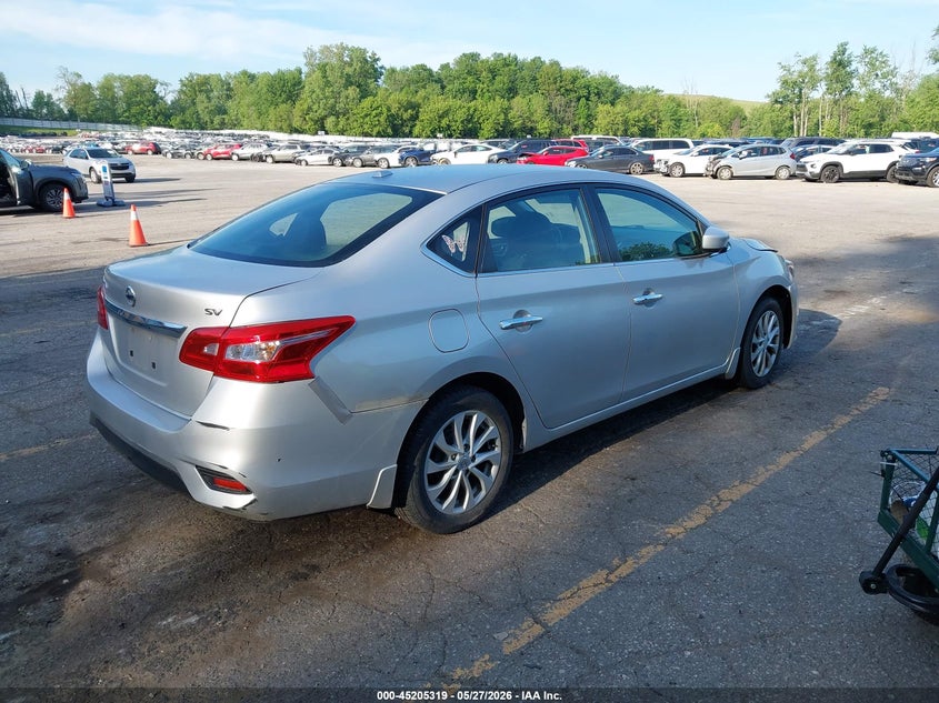 VIN 3N1AB7AP7JL645125 2018 NISSAN SENTRA SV