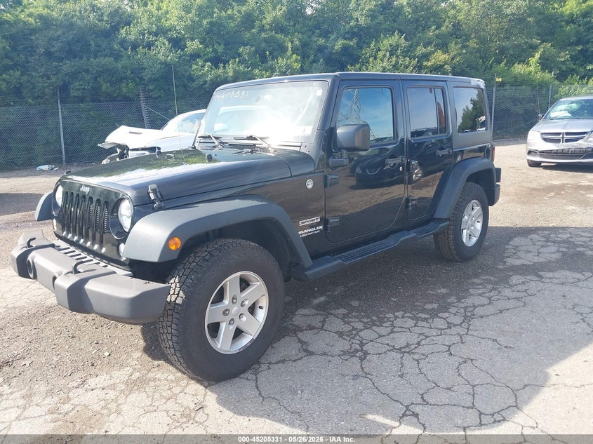 2015 Jeep Wrangler Unlimited Sport 1C4HJWDG9FL518643 photo 1