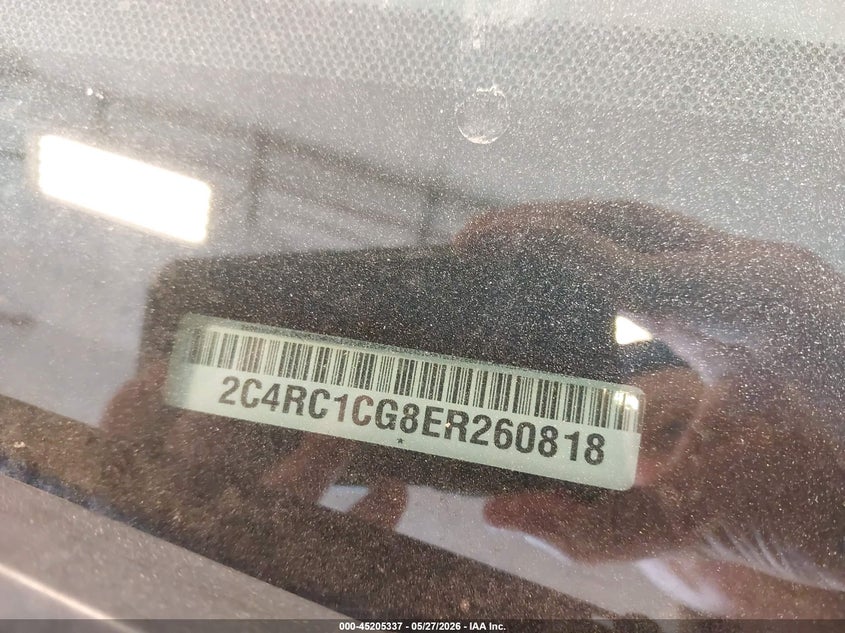 2014 Chrysler Town & Country Touring-L VIN: 2C4RC1CG8ER260818 Lot: 45205337