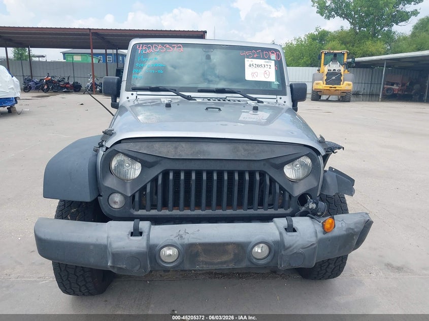 2018 Jeep Wrangler Jk Unlimited Sport S 4X4 VIN: 1C4BJWDG7JL808233 Lot: 45205372