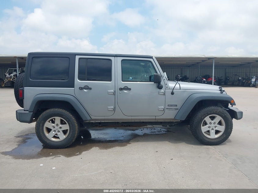 2018 Jeep Wrangler Jk Unlimited Sport S 4X4 VIN: 1C4BJWDG7JL808233 Lot: 45205372