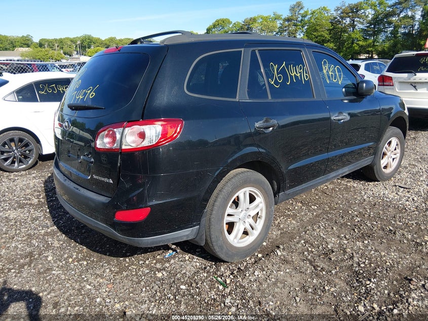2010 HYUNDAI SANTA FE SPORT UTILITY VEHICLE 2.4L I-4 DOHC, VVT, 175HP