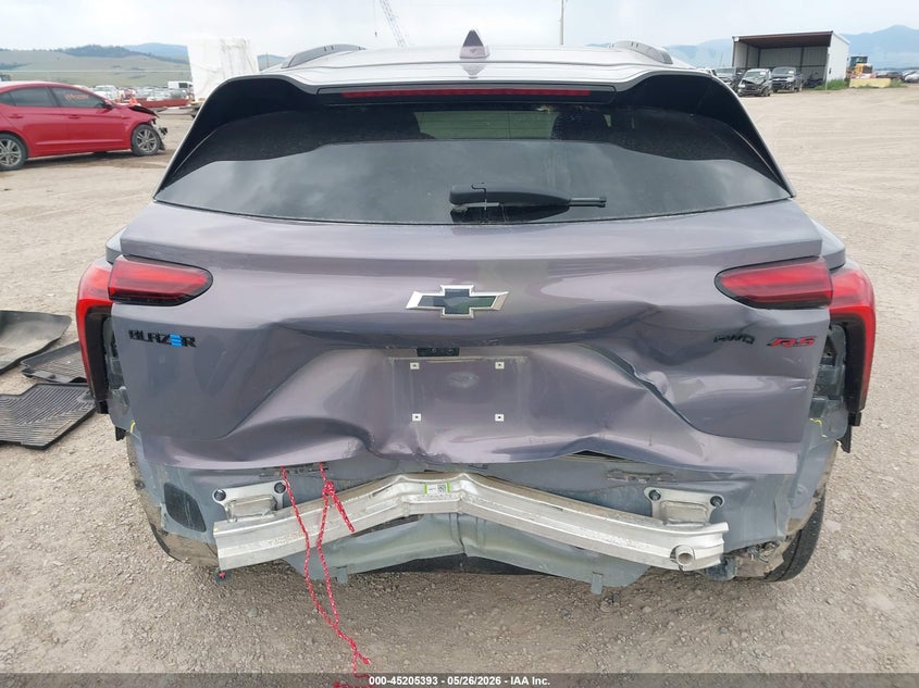 2025 Chevrolet Blazer Ev Rs Awd VIN: 3GNKD1RJ4SS124774 Lot: 45205393