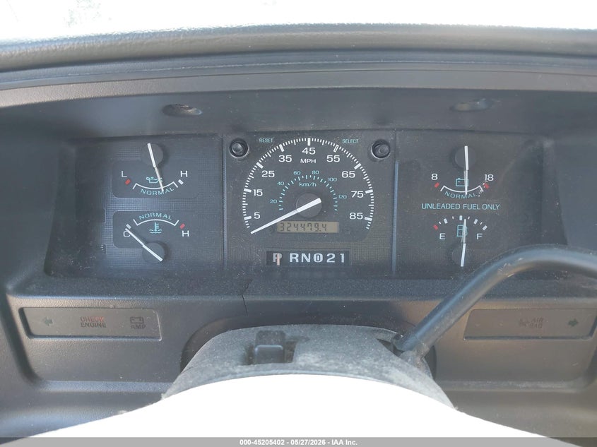 1996 Ford Econoline E250 Van VIN: 1FTFE24H2THA16567 Lot: 45205402