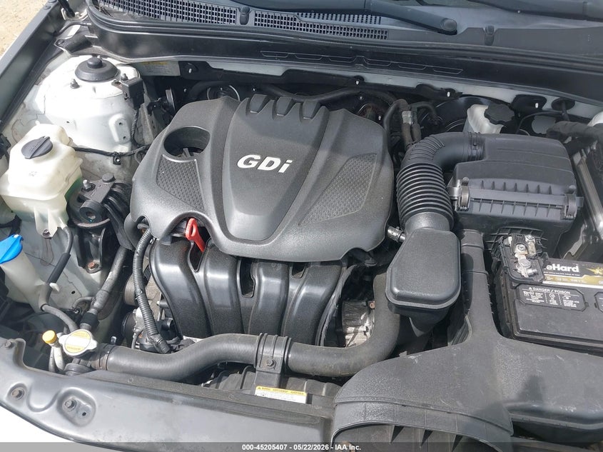 2011 HYUNDAI SONATA SEDAN 2.4L I-4 DI, DOHC, VVT, 190HP