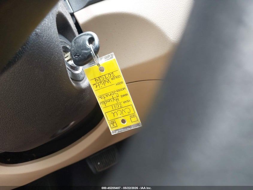 2011 HYUNDAI SONATA SEDAN 2.4L I-4 DI, DOHC, VVT, 190HP