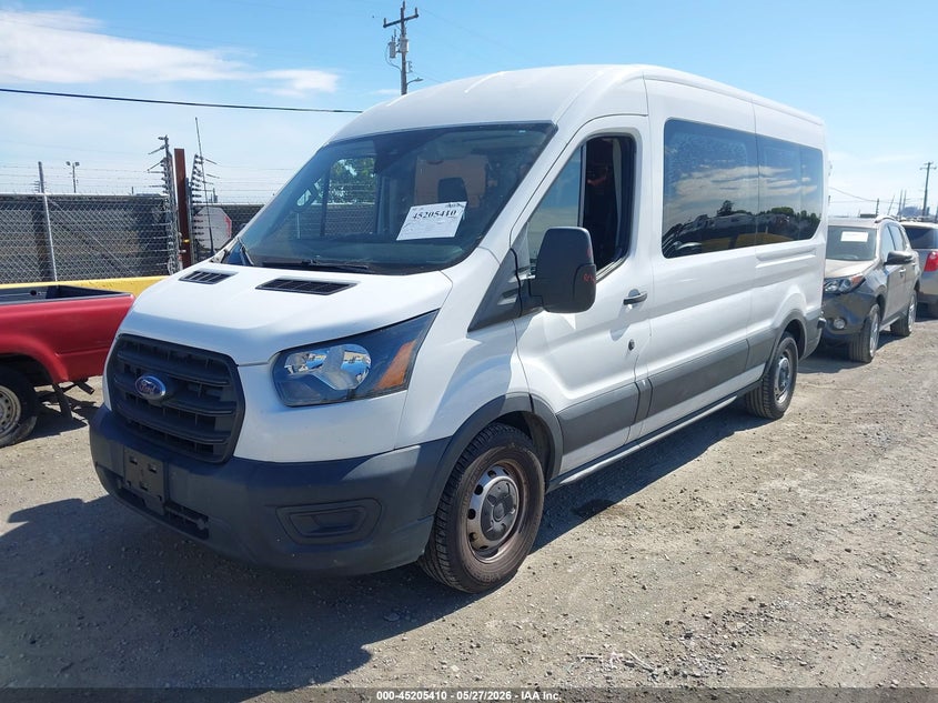 Vin: 1fdax2c80lka16524, lot: 45703151, ford transit-350 passenger van xl 20202