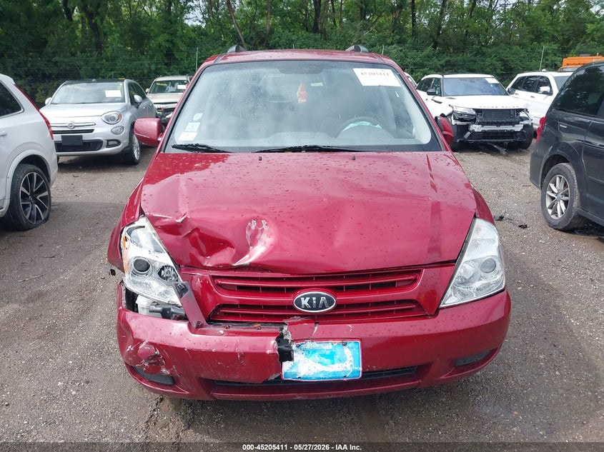 2010 Kia Sedona Lx VIN: KNDMG4C37A6331828 Lot: 45205411